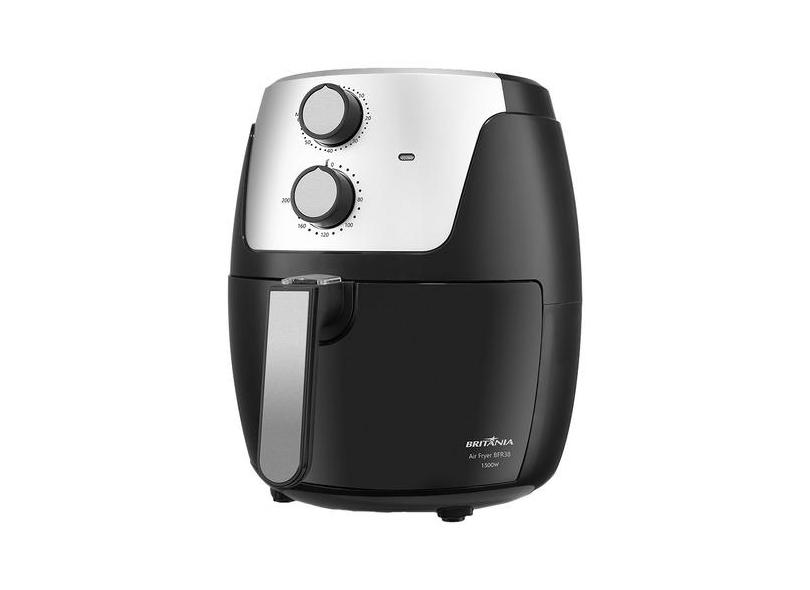 Fritadeira Air Fryer Britânia BFR38 4.2L Preta 1500W 127V