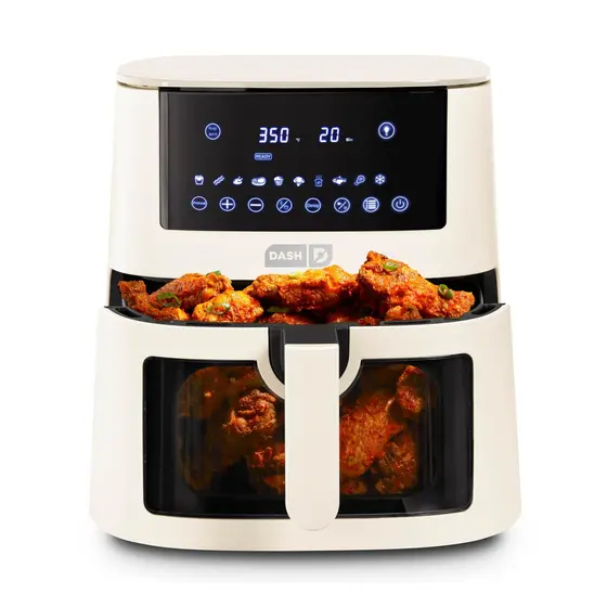 Air Fryer Dash Tasti-Crisp Clear View Digital Cream 7L