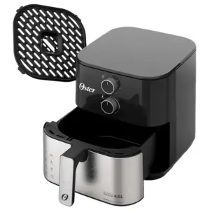 Air Fryer Oster Inox Compact Sem Óleo 127V 4,6L