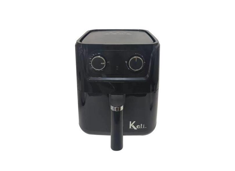 Fritadeira Air Fryer Koti 5.5L Preta e Inox 1500W 110V/220V