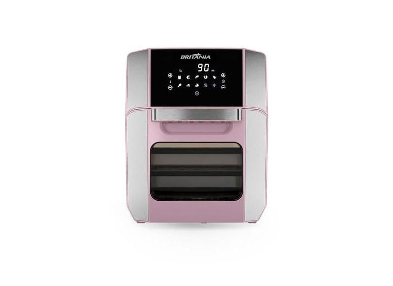 Fritadeira Air Fryer Oven Britânia BFR2150RS 12L Rosa 1800W 220V