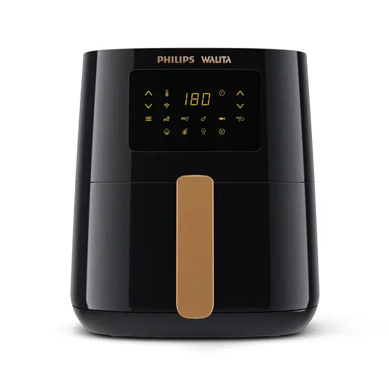 Air Fryer Philips Walita Conectada Série 5000 Preta 1400W 220V RI9255/80
