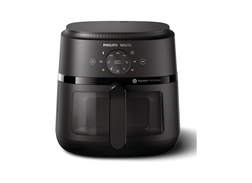 Fritadeira Airfryer Digital Philips Walita NA230 6.2L Preta 1700W