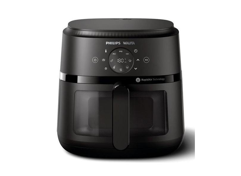 Fritadeira Airfryer Digital Philips Walita Série 2000 XL Preta