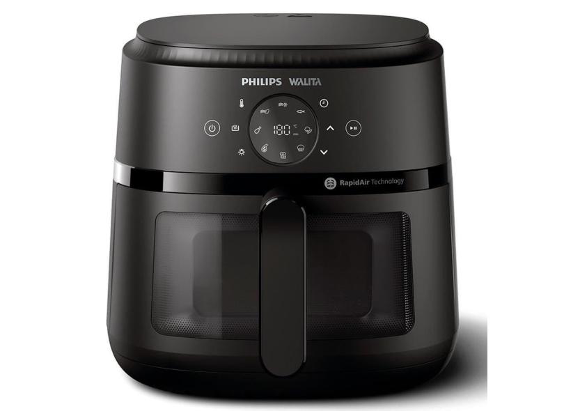 Fritadeira Airfryer Digital Philips Walita Série 2000 XL Preta FRINA230