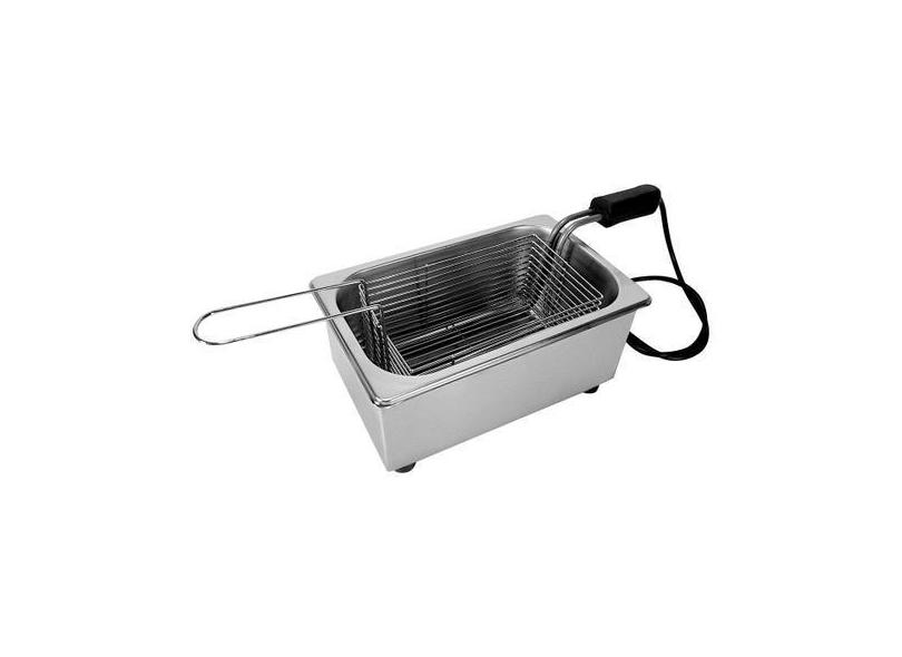 Fritadeira Elétrica Ipe Cozinhas 1.5L Aço Inox 1200W