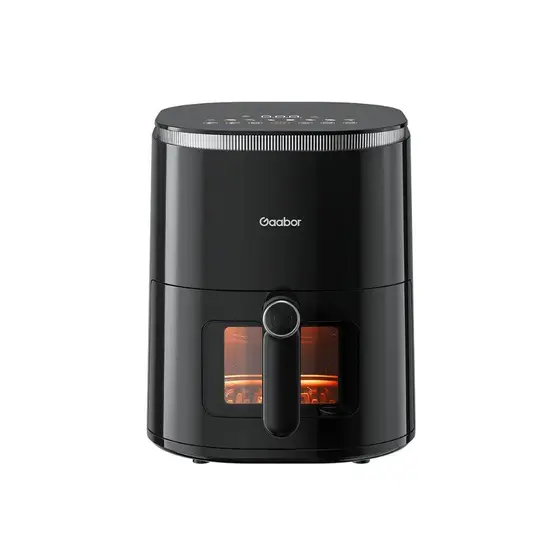 Fritadeira Elétrica Air Fryer Gaabor Duo Touchscreen Preto 127V 4,2L