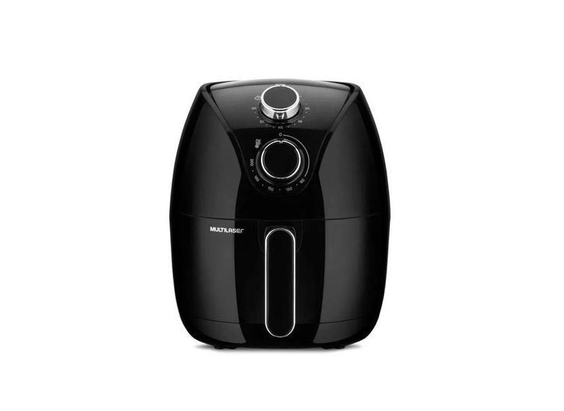 Fritadeira Elétrica Air Fryer Multilaser 4L Preta 220V
