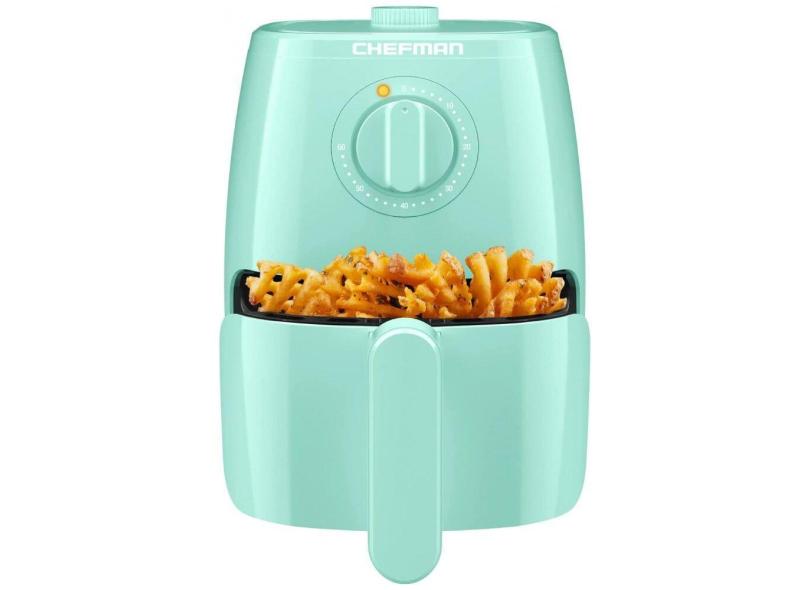 Fritadeira Elétrica Airfryer Chefman RJ38-2LM-V3 1.9L Verde Menta 110V 1000W