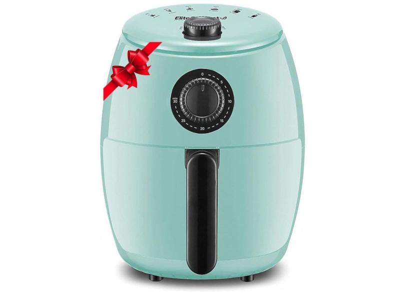 Fritadeira Elétrica Airfryer Elite Gourmet EAF0201BL 2.1L Verde Menta 110V 1000W
