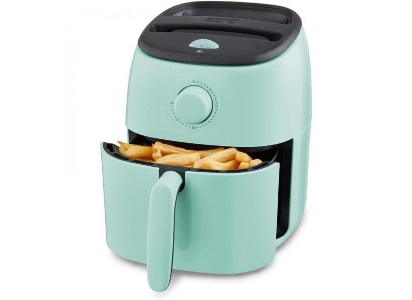 Fritadeira Elétrica Airfryer Dash DCAF200GBAQ02 2.6L Verde Claro 110V