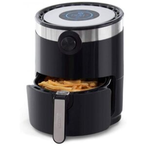 Fritadeira Elétrica Airfryer Dash DMAF360GBBK02 2.8L Painel Digital Preta 110V 1200W