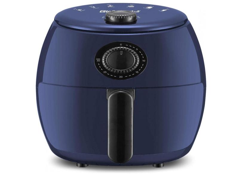 Fritadeira Elétrica Airfryer Elite Gourmet EAF-0201BG 2L Azul 110V