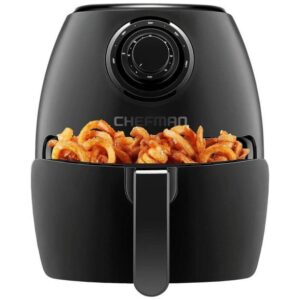 Fritadeira Elétrica Airfryer 3.4L Controle de Temperatura Preta 110V 1200W