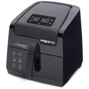 Fritadeira Elétrica Airfryer Presto 03422 4L Painel Digital Preta 110V
