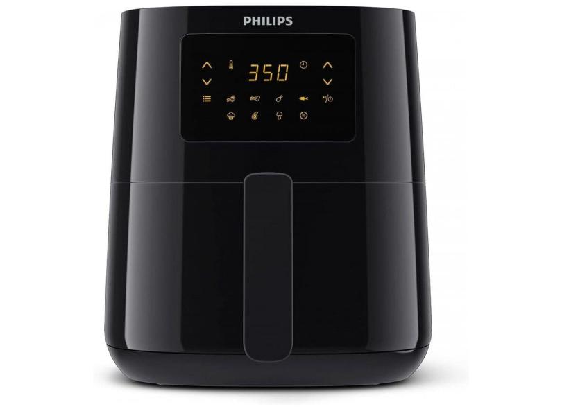 Fritadeira Elétrica Airfryer Philips HD925291 4L Painel Digital Preta 110V