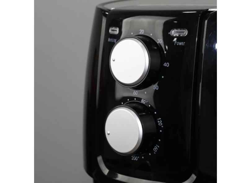 Fritadeira Elétrica Airfryer BAK Star Duplo 3.6L 1400W 220V