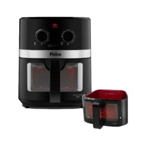 Fritadeira Elétrica Airfryer Philco PFR90 9L Preta 1800W