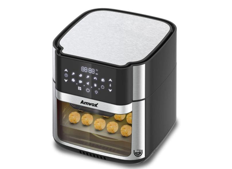 Fritadeira Elétrica Amvox Air Fryer ARF-1412 Oven 12L 110V