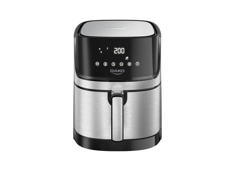 Fritadeira Elétrica Digital Dako Air Fryer 5L Sem Óleo