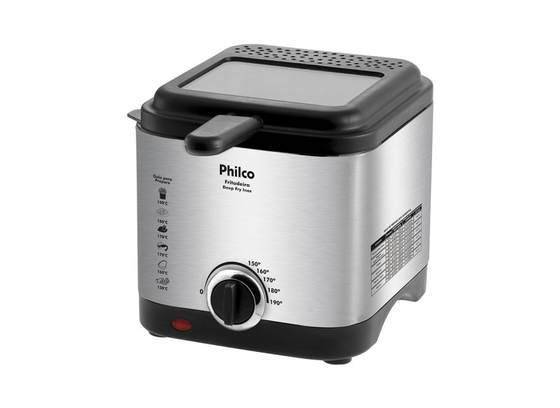 Fritadeira Elétrica Philco Deep Fry Inox