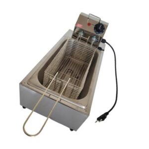 Fritadeira Elétrica Quadrada Chalotte One 3.5L Inox 127V