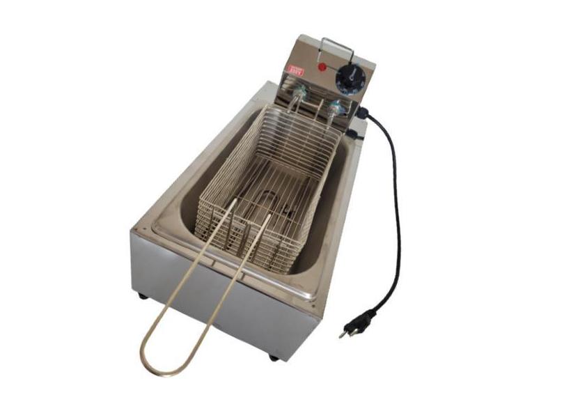 Fritadeira Elétrica Quadrada Chalotte One 3.5L Inox 127V