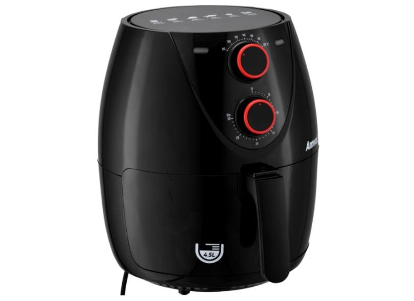 Fritadeira Elétrica Sem Óleo Amvox Air Fryer ARF-1205 4.5L