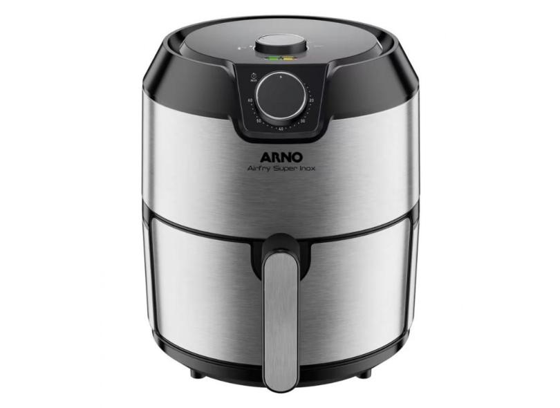 Fritadeira Elétrica Sem Óleo Air Fryer Arno Super Inox iFry 4.2L