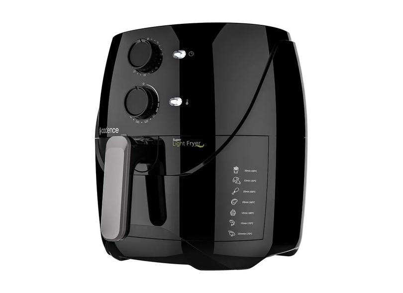 Fritadeira Elétrica Sem Óleo Cadence Super Light Fryer FRT550 3.2L Cabo Antitermico
