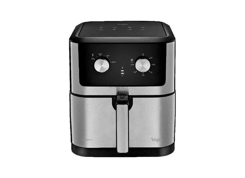 Fritadeira Elétrica Sem Óleo Elgin Chrome Fry 8L