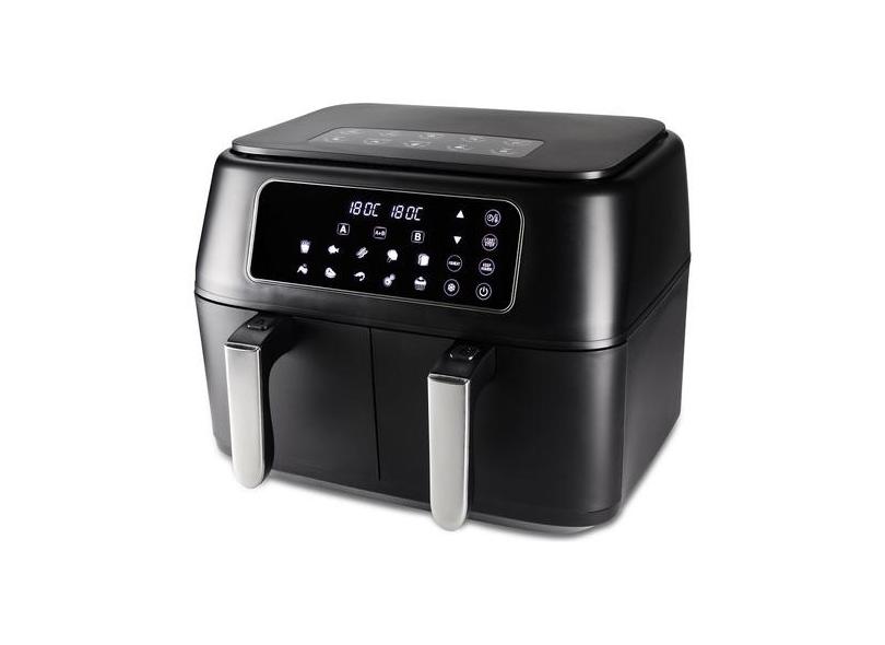 Fritadeira Dual Air Fryer Hamilton Beach Duplo Cesto ASWE-006-BZ127V 8L