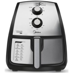 Fritadeira Elétrica Sem Óleo Midea FXA4 4L Inox