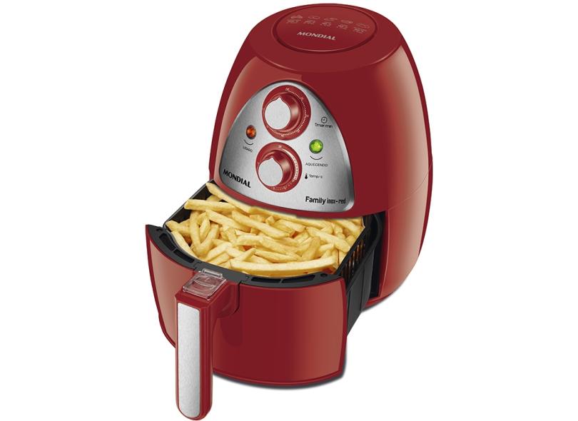 Fritadeira Elétrica Sem Óleo Mondial Air Fryer Family AF-14 4L