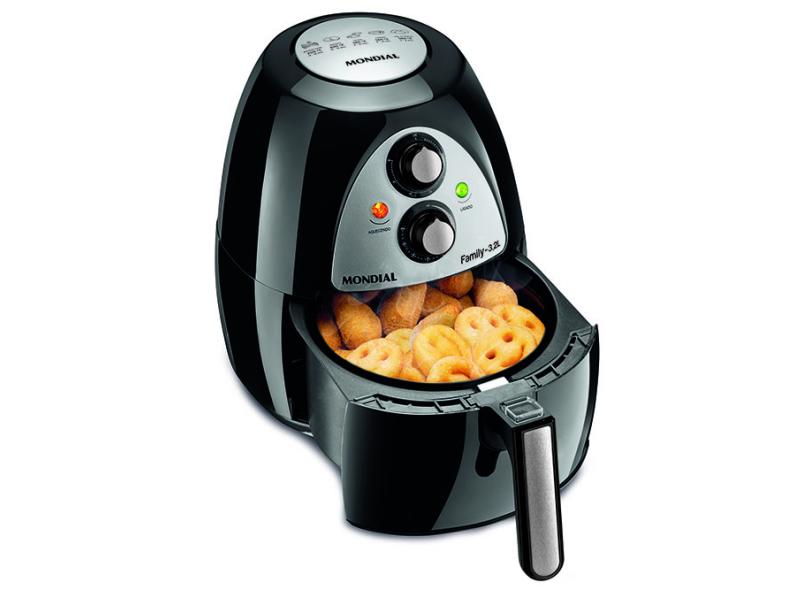 Fritadeira Elétrica Sem Óleo Mondial Air Fryer AF-03 Timer