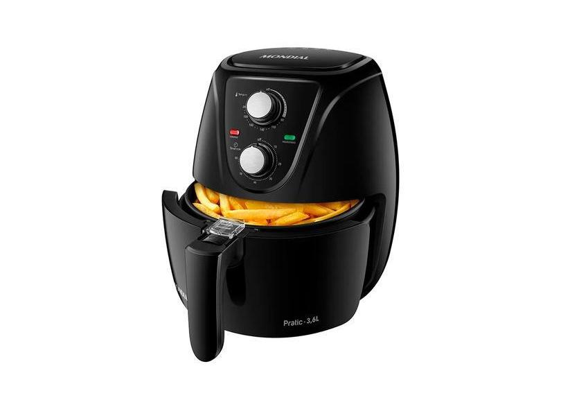 Fritadeira Elétrica Air Fryer Mondial Pratic Sem Óleo AF-36 FB 3.6L