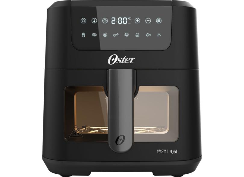 Fritadeira Elétrica Sem Óleo Oster OFRT970 4.6L Painel Digital