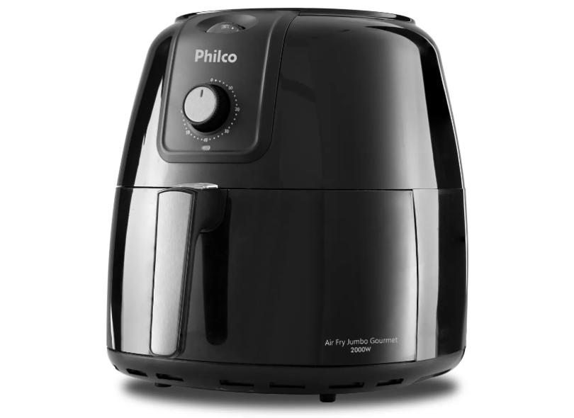 Fritadeira Elétrica Sem Óleo Philco Jumbo Gourmet PFR13P 8.1L Timer