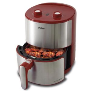 Fritadeira Elétrica Sem Óleo Philco Air Fryer Redstone PFR10VI 3.2L Fritadeira Elétrica Sem Óleo Philco Air Fryer Redstone PFR10VI 3.2L