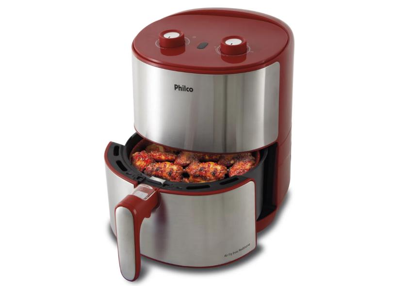 Fritadeira Elétrica Sem Óleo Philco Air Fryer Redstone PFR10VI 3.2L