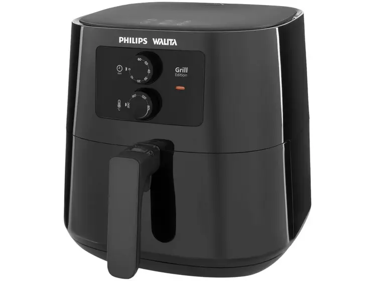 Fritadeira Elétrica Philips Walita Sem Óleo Air Fryer Spectre Preta 4,1L