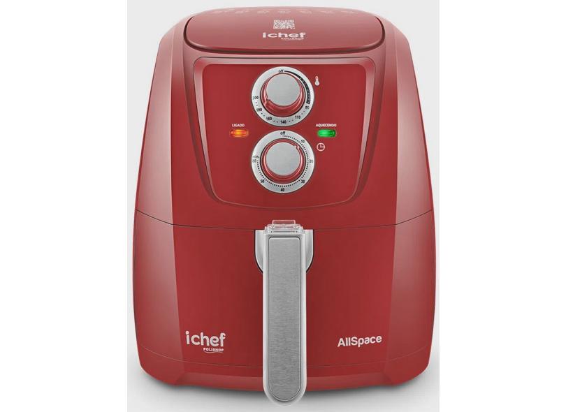 Fritadeira Elétrica Sem Óleo Polishop iChef Allspace 4L