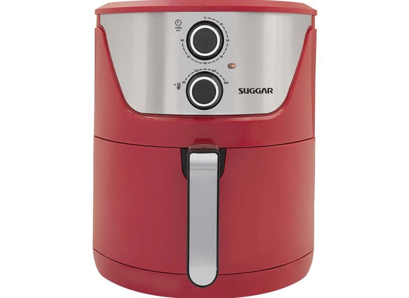 Fritadeira Elétrica Sem Óleo Suggar Light Fry FT550 6L Timer