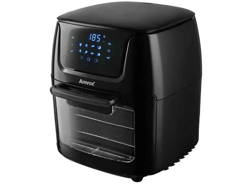Fritadeira Elétrica Sem Óleo Amvox Air Fryer ARF-1222 Oven 12L
