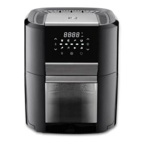 Fritadeira Elétrica Sem Óleo Oven Air Fryer HQ RA-015 12L Painel Digital