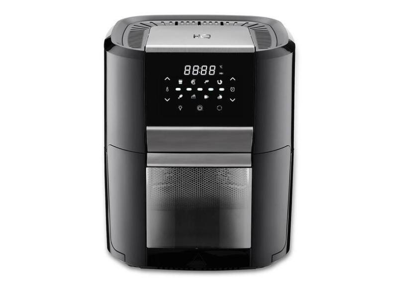 Fritadeira Elétrica Sem Óleo Oven Air Fryer HQ RA-015 12L Painel Digital