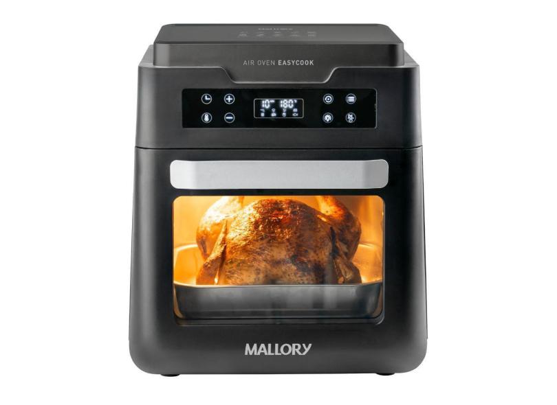 Fritadeira Elétrica Mallory Air Oven EasyCook 12L Preta