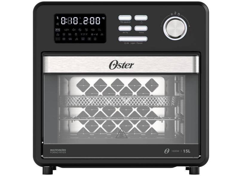 Fritadeira Elétrica Oster Forno Fryer OFOR160 15L 127V