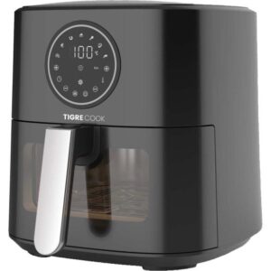 Fritadeira Elétrica Tigre Cook Air Fryer AFT05001C 5L Preta 220V Fritadeira Elétrica Tigre Cook Air Fryer AFT05001C 5L Preta 220V