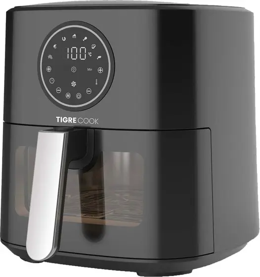 Fritadeira Elétrica Tigre Cook Air Fryer Preto 220V 5L AFT05001C
